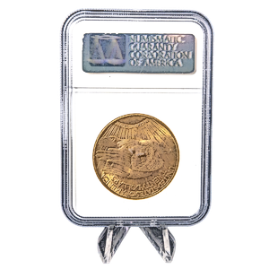 1924 30.09 gram US Gold $20 St.Gaudens Double Eagle Coin - Graded MS 64 by NGC