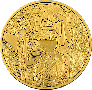 2004 16 gram Austrian Gold Viennese Art Nouveau Coin