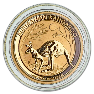 2019 1/4 oz Australian Gold Kangaroo Nugget Bullion Coin