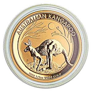 2019 1/2 oz Australian Gold Kangaroo Nugget Bullion Coin