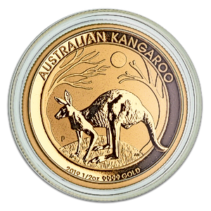 2019 1/2 oz Australian Gold Kangaroo Nugget Bullion Coin