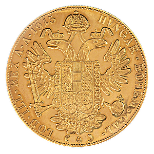 1915 0.4438 oz Austrian 4 Ducat Gold Coin - Restrike