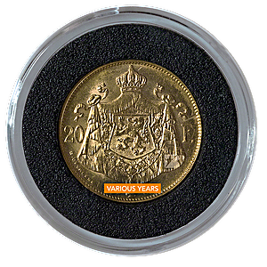 5.806 Gram Belgian 20 Franc Gold Coin (Various Years)