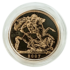 2007 36.62 Gram United Kingdom Gold Five Pound Bullion Coin - Brilliant Uncirculated