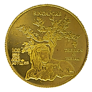 1 oz Gold Bullion Rounds - Various Non-LBMA Brands (Pre-Owned in Good Condition)