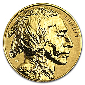 2013 1 oz American Gold Buffalo Bullion Coin - Reverse Proof