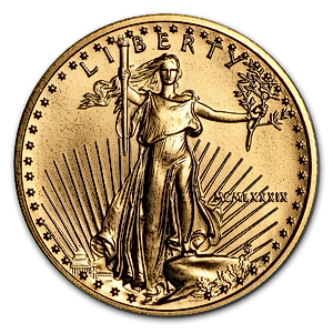 1989 1/4 oz American Gold Eagle Bullion Coin