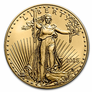 2025 1 oz American Gold Eagle Bullion Coin (BU)