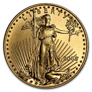 2005 1/2 oz American Gold Eagle Bullion Coin