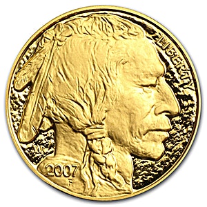 2007 1 oz American Gold Buffalo Proof Bullion Coin