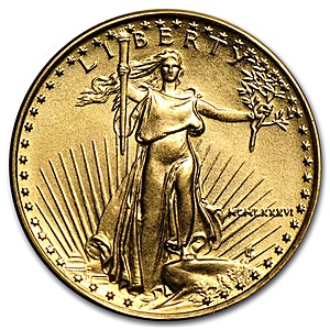 American Gold Eagle 1986 - 1/10 oz American Gold Eagle 1986 - 1/10 oz