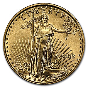 2003 1/10 oz American Gold Eagle Bullion Coin