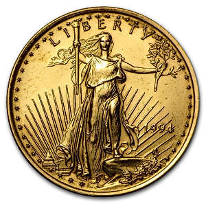 1994 1/4 oz American Gold Eagle Bullion Coin