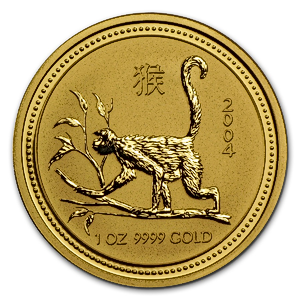 2004 1 oz Australian Lunar Series 