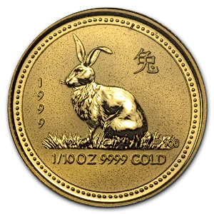 1999 1/10 oz Australian Lunar Series 