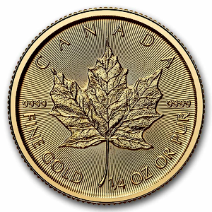 2026 1/4 oz Canadian Gold Maple Leaf Bullion Coin