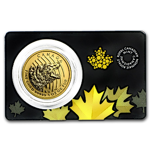 2016 1 oz Canadian Gold Roaring Grizzly Bear Bullion Coin
