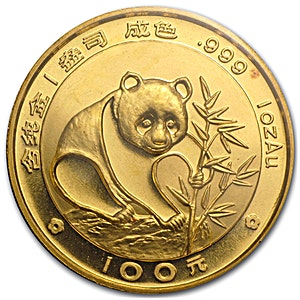 Chinese Gold Panda 1988 - 1 oz Chinese Gold Panda 1988 - 1 oz