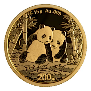 2026 15 Gram Chinese Gold Panda Bullion Coin