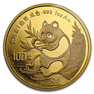 Chinese Gold Panda 1991 - 1 oz Chinese Gold Panda 1991 - 1 oz