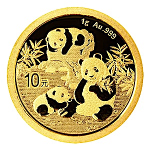 2025 1 Gram Chinese Gold Panda Bullion Coin