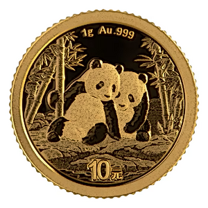 2026 1 Gram Chinese Gold Panda Bullion Coin