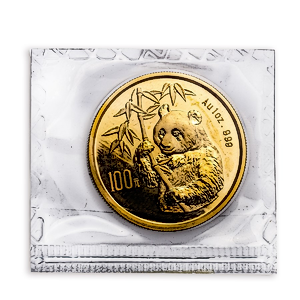1995 1 oz Chinese Gold Panda Bullion Coin