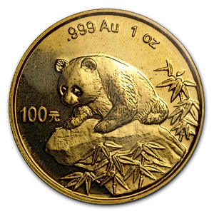 1999 1 oz Chinese Gold Panda Bullion Coin