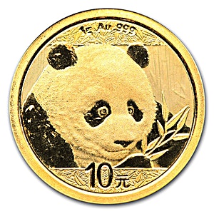 Chinese Gold Panda 2018 - 1 g