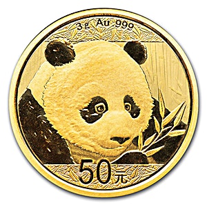 Chinese Gold Panda 2018 - 3 g Chinese Gold Panda 2018 - 3 g
