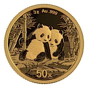 2026 3 Gram Chinese Gold Panda Bullion Coin