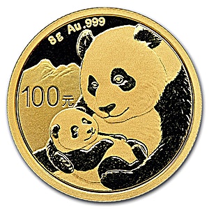 Chinese Gold Panda 2019 - 8 g Chinese Gold Panda 2019 - 8 g