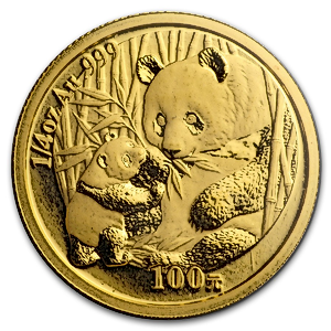 2005 1/4 oz Chinese Gold Panda Bullion Coin