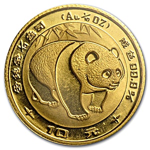 1983 1/10 oz Chinese Gold Panda Bullion Coin