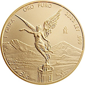 2022 1 oz Mexican Gold Libertad Bullion Coin