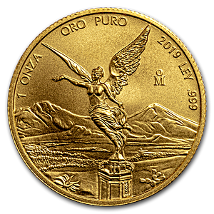 2019 1 oz Mexican Gold Libertad Bullion Coin