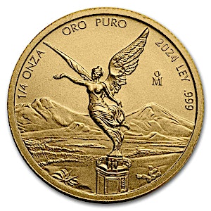 2024 1/4 oz Mexican Gold Libertad Bullion Coin