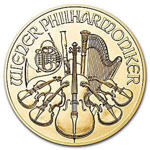 Austrian Gold Philharmonic 2016 - 1/2 oz Austrian Gold Philharmonic 2016 - 1/2 oz