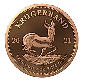 2021 2 oz South African Gold Krugerrand Proof Bullion Coin