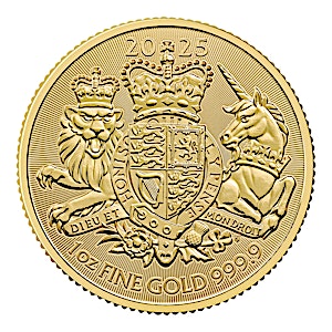 2025 1 oz United Kingdom Royal Arms Gold Bullion Coin