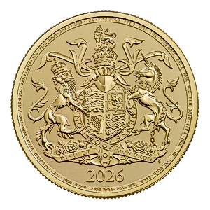 2026 1 oz United Kingdom Royal Arms Gold Bullion Coin