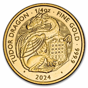 2024 1/4 oz United Kingdom Tudor Beasts 