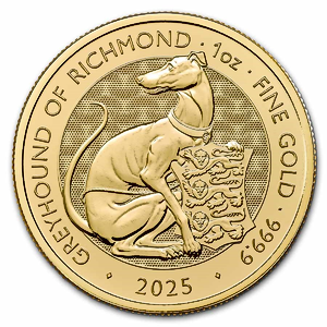2025 1 oz United Kingdom Tudor Beasts 