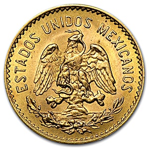 Mexico Gold 5 Peso Bullion Coin (Various Years)