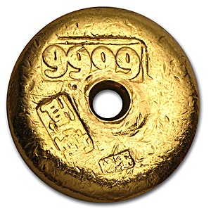 1 Tael Gold Bullion Round (Various Brands)