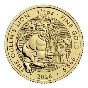 2026 1/4 oz United Kingdom Tudor Beasts 