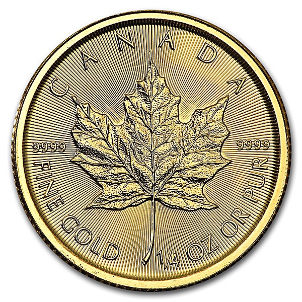 Canadian Gold Maple 2017 - 1/4 oz Canadian Gold Maple 2017 - 1/4 oz