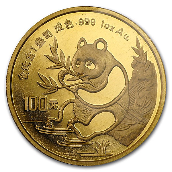 Chinese Gold Panda 1991 - 1 oz Chinese Gold Panda 1991 - 1 oz