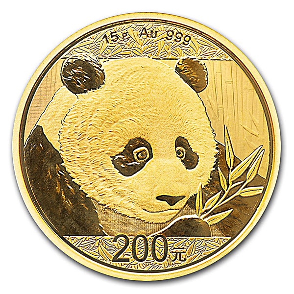 Chinese Gold Panda 2018 - 15 g Chinese Gold Panda 2018 - 15 g