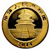 2014 1/10 oz Chinese Gold Panda Bullion Coin thumbnail